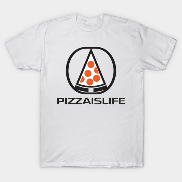 Pizzaislife Auto Slice T-Shirt by PizzaIsLife